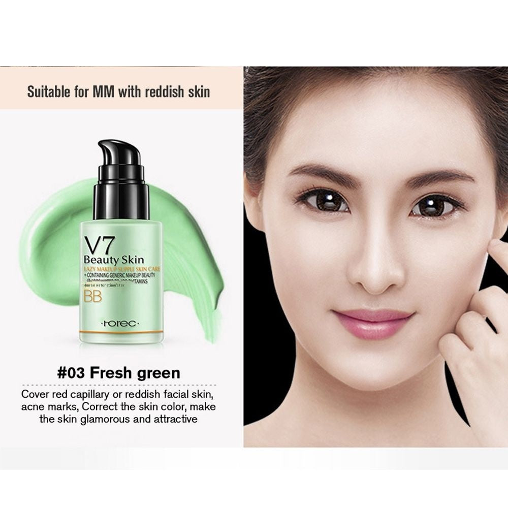 Clear and sleek hydrating cream nude makeup BB cream makeup concealer moisturizing BB cream