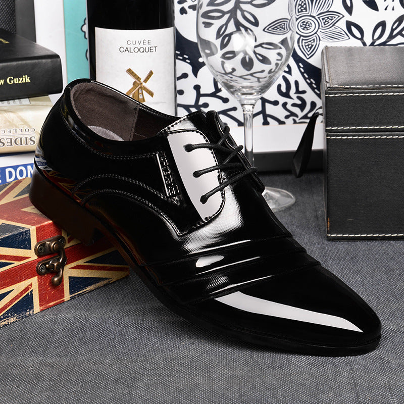 Men's business formal leather shoes