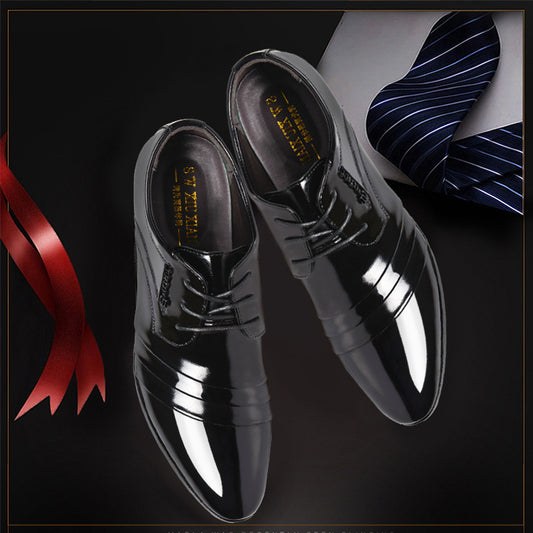 Men's business formal leather shoes