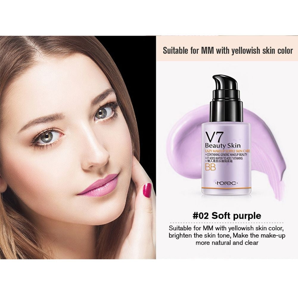 Clear and sleek hydrating cream nude makeup BB cream makeup concealer moisturizing BB cream