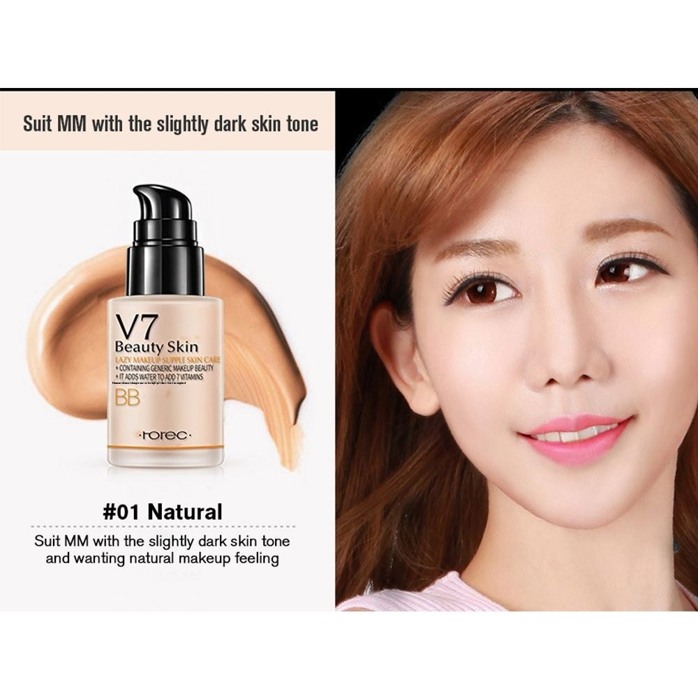 Clear and sleek hydrating cream nude makeup BB cream makeup concealer moisturizing BB cream