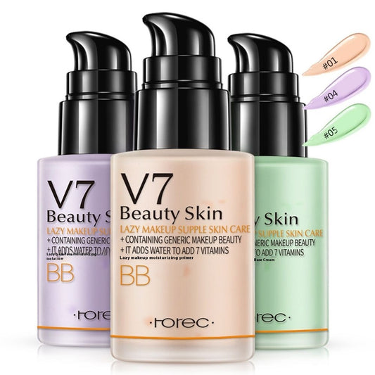 Clear and sleek hydrating cream nude makeup BB cream makeup concealer moisturizing BB cream
